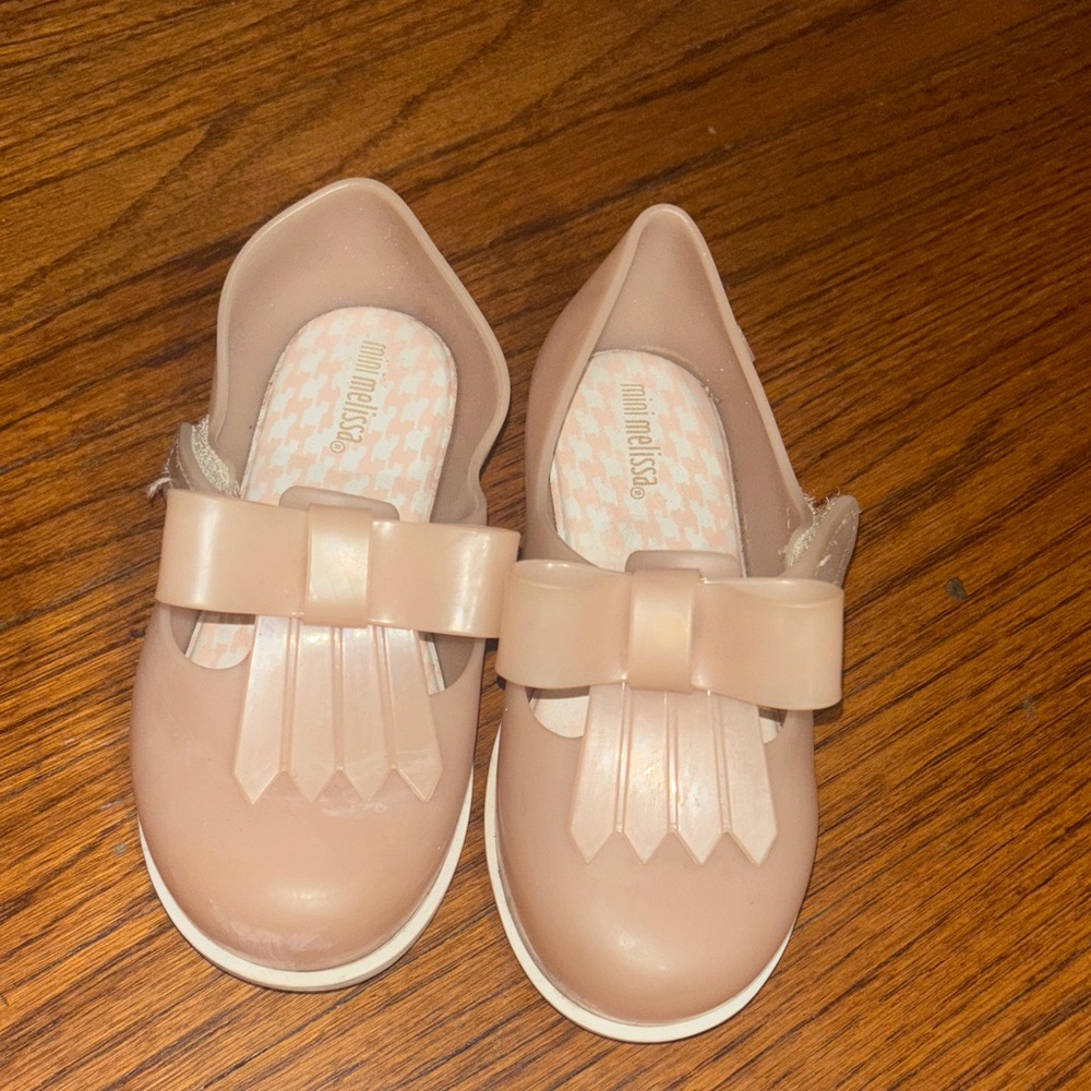Mini Melissa Kids Blush Dress Shoes